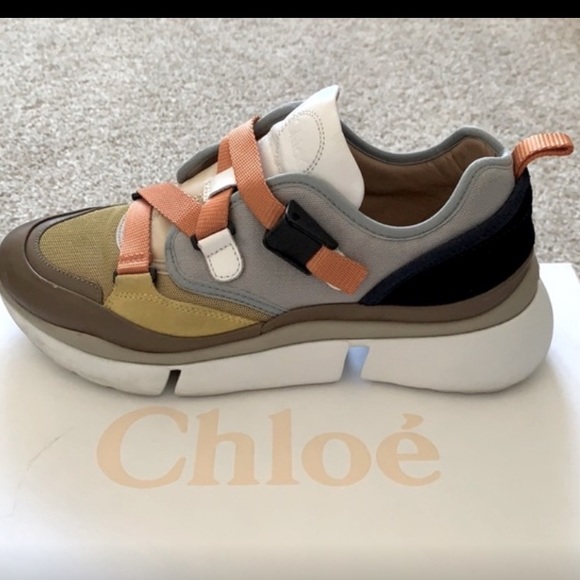 COPY - Chloe sonnie sneakers, 100% authentic, comes with original dust bag and … - Picture 1 of 5